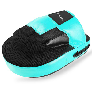 Top Quality Premium Leather Focus Mitts and Punch Pad for Boxing & Muay Thai Training High Quality Kick Pad Gear AS-FP-08 - Product Image 6