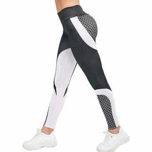 Women's Fitness Yoga Gym Leggings Mid Waist Drawstring Super Soft Comfort Slim Four-Way Stretch Yoga Trousers - Product Image 5