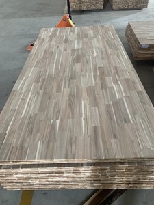 Tablero de junta de dedo de madera de caucho 25mm 32mm 38mm 40mm Eucalipto/Acacia/tablero de junta de madera de caucho tamaño personalizado - Product Image 6