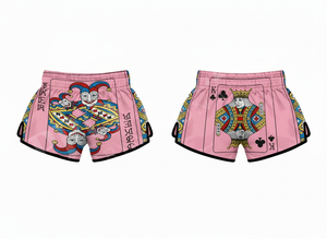 Shorts de Muay Thai personnalisés en satin de polyester avec design par sublimation, pour hommes, pour la boxe, le combat, séchage rapide, équipement d'entraînement - Product Image 3