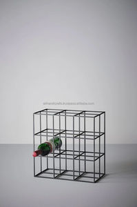 Single Bottle Fitting Metal Wine Rack - Space-<b>Maximizing</b> Commercial Bottle Display Stand for Wine Cellars & Resorts B2B Factory - Product Image 2