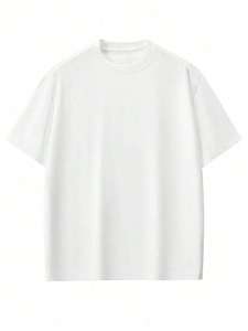 Camiseta Unisex de Cuello Redondo, 100% Algodón Peinado, Manga Corta, Suelta, Suave, Transpirable, 180 Gramos, 20 Colores, Logotipo Personalizado en la Parte Delantera - Product Image 1