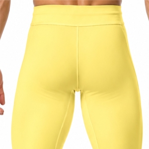 Leggings de compression pour hommes, performance supérieure, extensibles, respirants, séchage rapide, longueur intégrale, taille élastique, collants de sport - Product Image 5