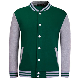 Custom Hooded Thick Winter Varsity Jacket <b>Men</b> Women Trendy Wool Baseball Jacket College Letterman Casual Streetwear Factory - Product Image 6