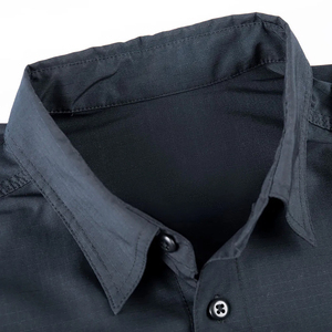 Tenue de travail respirante à marque privée : Chemise d'atelier mécanique légère avec coutures renforcées et pantalon cargo - Product Image 4