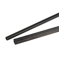Tiges en fibre de carbone ultra-légères et haute rigidité, préformes de poteaux en carbone pultrudés, longueur personnalisée pour les ailes de drones et d'avions RC