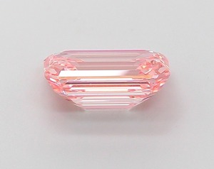 JAY GOPAL IMPEX Diamant rose vif fantaisie taille émeraude de 1,71 carat, CVD, clarté VS2, polissage excellent, pierre cultivée en laboratoire, personnalisable - Product Image 5