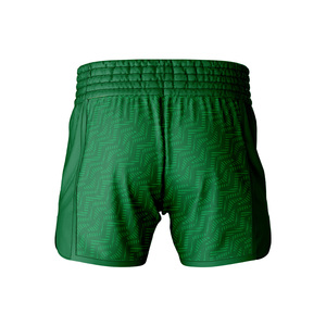 Shorts de boxe et de Muay Thai unisexes, taille haute, légers, respirants, 100 % polyester, imprimés par sublimation, coupe ajustée, uniforme d'arts martiaux - Product Image 5
