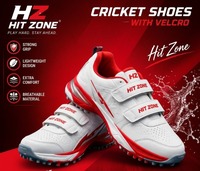 Chaussures de cricket à crampons en caoutchouc HIT ZONE, légères, professionnelles, avec une forte adhérence, semelle sport pour les entraînements et les matchs