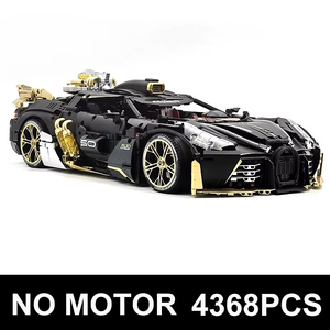 GULY 10631 MOC Superdeportivo, Set de Bloques de Construcción Technic, Modelo de Vehículo de Carreras, Juguete de Construcción, Regalo para Niños y Adultos - Product Image 6