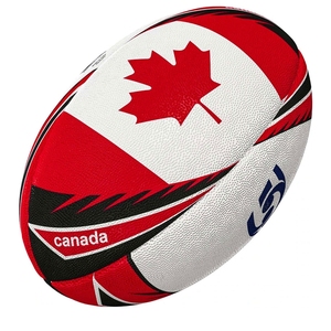 Nuevo balón de rugby profesional de tamaño oficial para partidos y entrenamiento, con superficie de agarre duradera, logotipo personalizado y balón de práctica para equipos. - Product Image 5