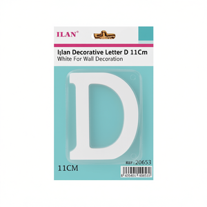 Lettera Decorativa Ilan D 11Cm Bianca Per Decorazione Murale - Product Image 2