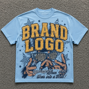 Camiseta Urbana Extra Grande Personalizada de Fábrica para Hombre, 100% Algodón Pesado, Ecológica, Transpirable, con Estampado DTG/DTF, Moda Hip Hop - Product Image 6