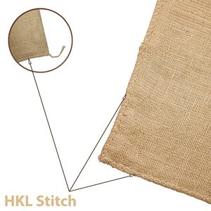 Bolsa de Arena de Control de Inundaciones de Grado 2 de Alta Resistencia con Costuras HKL, 14x34 Pulgadas, Arpillera Ecológica de 200g, Barreras Temporales Biodegradables para el Agua - Product Image 4