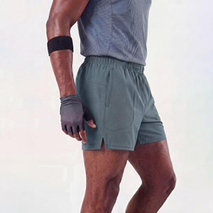 Shorts de course légers pour hommes avec tissu respirant haute performance, taille élastique, shorts de sport pour l'entraînement et le fitness - Product Image 2