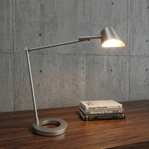 Modern Metal <b>Touch</b> Control Desk Lamp Adjustable Gooseneck LED Matte Finish Task Lamp Study Room Office ODM OEM Factory - Product Image 6
