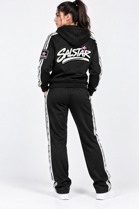 Conjunto Deportivo Personalizado Negro para Mujer, Sudadera con Capucha y Pantalones Jogger, Ropa Deportiva al por Mayor, Ropa Casual de Calle, Conjunto de 2 Piezas, Fabricante OEM - Product Image 4