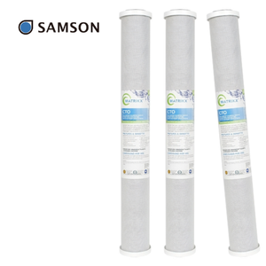 Filtre à eau de cuisine renouvelable avec bloc de charbon pour la cuisson et le lavage des légumes, réduction du goût et des odeurs de chlore, filtre à eau très bien noté - Product Image 1
