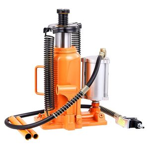 Cric hydraulique pneumatique de 20 tonnes (44092 lb) avec plage de levage de 10,2 à 19,5 pouces, cric de voiture robuste soudé, utilisation pneumatique/manuelle - Product Image 5