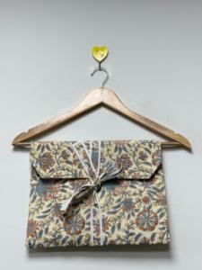 Unique Summer Autumn Floral Cotton Eco-Friendly Pajama <b>Set</b> for Women Indian Block <b>Print</b> Sleepwear Button Night Suit <b>3</b> Piece - Product Image 5