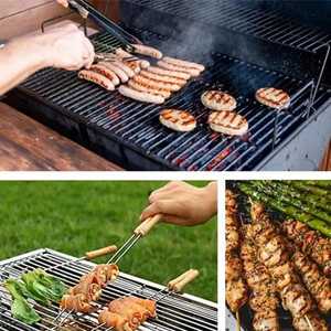 Parrilla Portátil de Carbón con Soporte para Asar al Aire Libre y Barbacoa - Product Image 1