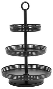 Soporte para Pastel de Hierro Estilo Vintage de Fabricación OEM para una Elegante Configuración de Mesa de Postres que Crea un Aspecto Refinado con Diseño Metálico - Product Image 2