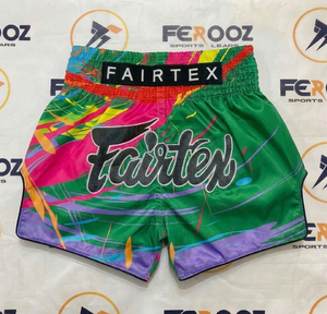 Pantalones Cortos de Entrenamiento de Boxeo para Hombre, Estampado Gráfico Colorido, Ligeros, Ajuste Holgado, Cintura Cómoda, Ropa Deportiva, Patrón Abstracto - Product Image 2