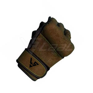 Gants de combat MMA en cuir PU durables à paume ouverte pour entraînement en salle et compétition professionnelle – Vente en gros - Product Image 6