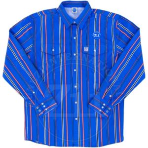 Chemises de travail uniformes à manches longues en coton soudé FRC, protection thermique niveau 300-500°C, pour usage en construction, très demandées aux États-Unis - Product Image 2
