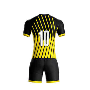 Conjunto de Uniforme de Fútbol Personalizado para Hombre, Transpirable, de Secado Rápido, Ropa Deportiva de Poliéster con Logotipo Sublimado - Product Image 6