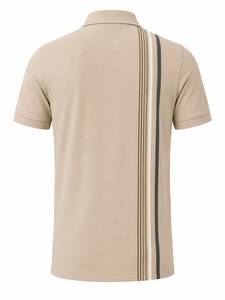 Polo pour homme en gros, design color block, personnalisation de marque, club sportif, golf, tennis, entraînement, séchage rapide, respirant - Product Image 6