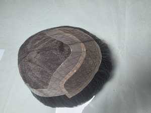 Tốt Nhất Bán Người Đàn Ông Của Chất Lượng Cao Remy Tóc Giả Tóc Trong Suốt HD Ren Toupee Taz Tóc Bangladesh Mono Phía Trước Thiết Kế Ren - Product Image 6