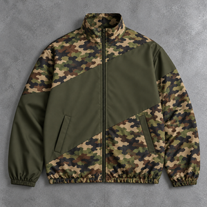 Chaqueta Cortavientos de Lona Unisex Personalizada, Directo de Fábrica, Poliéster/Nailon para Marcas de Ropa Estadounidenses, Pedidos al por Mayor con Etiqueta Privada - Product Image 4