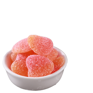 Caramelos de Goma con Sabor a Menta y Fruta Ácida de Doble Color en Bolsa de 2.5 kg, Suministro al por Mayor - Product Image 1