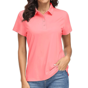 Chemise décontractée en tricot vert pour femme, protection solaire, sur mesure, vêtements d'été, séchage rapide, pour le golf - Product Image 6