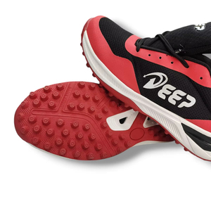 รองเท้าคริกเก็ตแบบมีปุ่มยางกันลื่น รองเท้ากีฬาพื้นยึดเกาะดีเยี่ยม สำหรับฝึกซ้อมกลางแจ้ง แพ็คขายส่งสำหรับทีม จำหน่ายราคาส่ง - Product Image 1