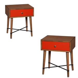 Minimalist Designs Nightstand With Solid Wooden At Good Prices Premium Quality Furniture Handmade And Convertible - Product Image 6