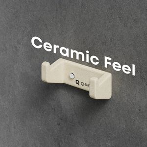 Round Glass <b>Toothbrush</b> Cup Wall Mount Metal <b>Holder</b> Heavy Duty Double Function Bathroom Storage Rack Hardware Silver - Product Image 3