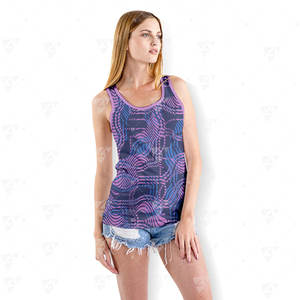 Débardeur de sport pour homme, best-seller, haute qualité, séchage rapide, imprimé, écologique, respirant, polyester/coton - Product Image 2