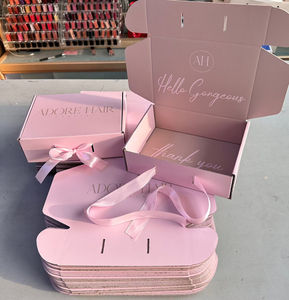 Cajas de Regalo Corrugadas Portátiles con Logotipo Personalizado y Opciones de Tamaño, Cajas Corrugadas Autoarmables con Tamaño Personalizado - Product Image 5