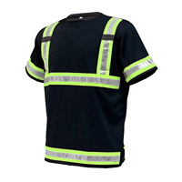Camisetas de Trabajo de Manga Corta de Alta Visibilidad Personalizadas OEM de Alta Calidad, Ropa de Seguridad Reflectante Transpirable para Hombre de Buena Calidad