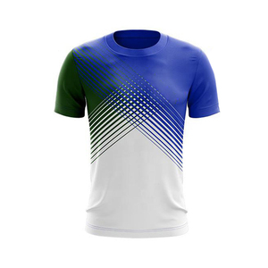 เสื้อยืดโพลีเอสเตอร์ความละเอียดสูงสำหรับผู้ชาย พิมพ์ลายแบบซับลิเมชั่น 3 มิติ ผ้าเจอร์ซีย์ถัก คอกลม แขนสั้น แห้งเร็ว สวมใส่สบาย เหมาะสำหรับฤดูร้อน ขายส่ง - Product Image 1