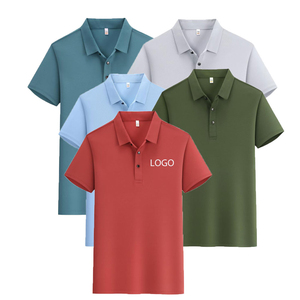 Chemises pour hommes de haute qualité, couleur personnalisée, coupe ajustée, tricotées, respirantes, écologiques, légères, logo personnalisé - Product Image 1