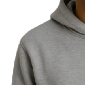 Sweat à capuche graphique gris chiné pour garçons, pull décontracté à manches longues, streetwear quotidien, vêtement confortable pour un style de vie actif - Product Image 2