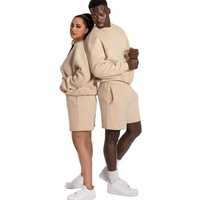 Conjunto de Chándal de Invierno para Hombre, Dos Piezas, Sudadera con Capucha y Pantalones Deportivos, Felpa Gruesa, Personalizado al por Mayor OEM