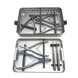ชุดเครื่องมือศัลยกรรมกระดูกสัตว์ SureMed Instruments Rib Plate Orthopedic Veterinary Instrument Set - Product Image 2