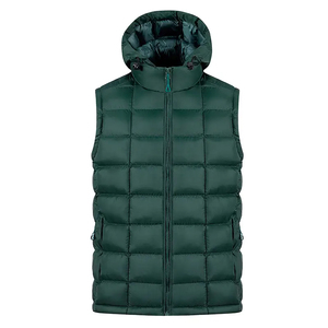 Chaleco Acolchado con Cuello Alto para Mujer, Chaqueta Corta sin Mangas, Ligero y Cálido para Otoño e Invierno - Product Image 1