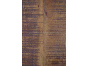 Mesa de Noche Industrial de Madera Maciza de Mango con Estructura Metálica |   Mesita de Noche Moderna con 2 Cajones y Estante Abierto para Almacenamiento | - Product Image 5