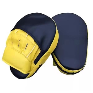 High Quality <b>Leather</b> Focus Mitts Professional Boxing & MMA Training Pads Curved <b>Punch</b> Mitts - Product Image 6