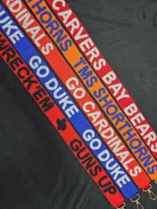 Correa de Bolso con Cuentas Hecha a Mano y Personalizada para el Día de San Patricio, con Hebilla de Cierre Automático y Diseño Único Impreso por Transferencia Térmica - Product Image 5